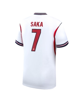 Billige Fotballdrakt England Bukayo Saka #7 Replika Hjemmedrakt VM 2026 Kortermet Billige Fotballdrakt England Bukayo Saka #7 Replika Hjemmedrakt VM 2026 Kortermet